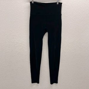 SPANX Black Velvet Leggings XL